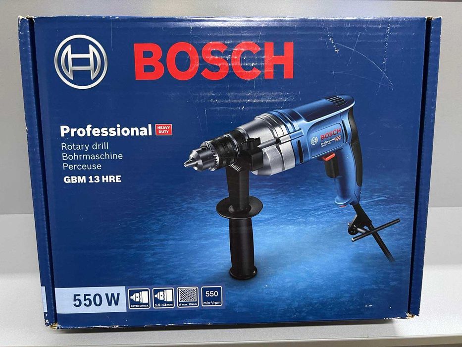 Безударная дрель Bosch GBM 13 HRE 0601049603 НОВАЯ!