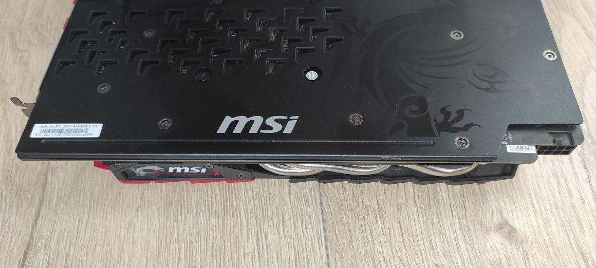 MSI Geforce GTX 1060 GAMING X