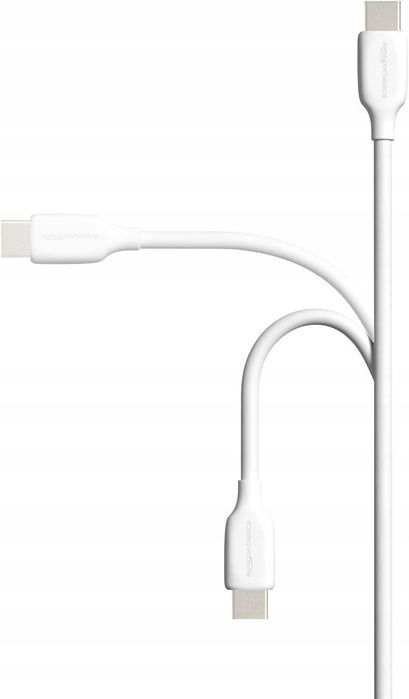 outlet kabel usb - usb 3.1 typ c amazon basic biały 3.0a 1 sztuka