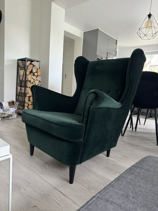 Fotel Strandmon z Ikea