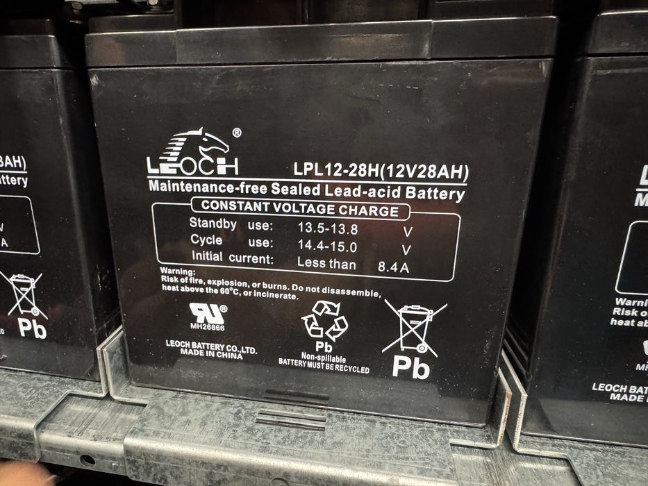 Bateria, Akumulator, Magazyn Energii LEOCH LPL12-28 - 20szt.