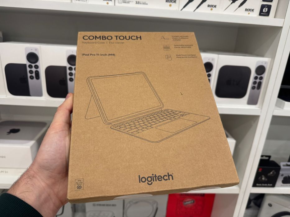 Клавіатура Logitech Combo Touch iPad Pro 11" M4 Graphite 920-012831 61