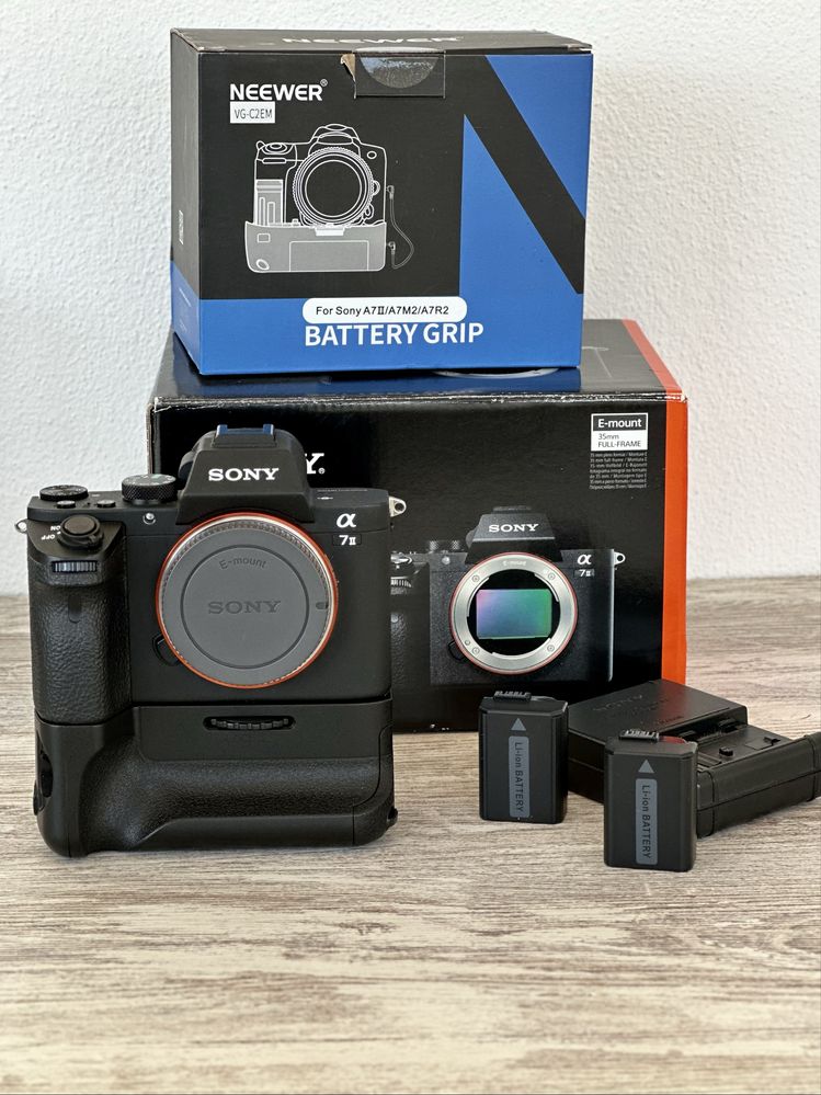 Camera Sony a7ll + Grip + 4 baterias (como nova)