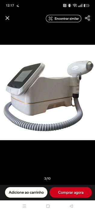 Máquina de depilação a laser