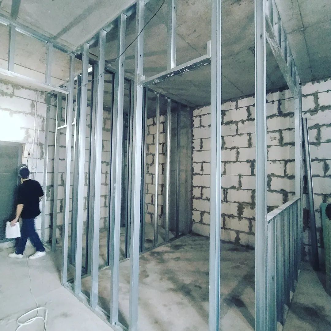 Монтаж гипсокартона, работы по гипсокартону любой сложности