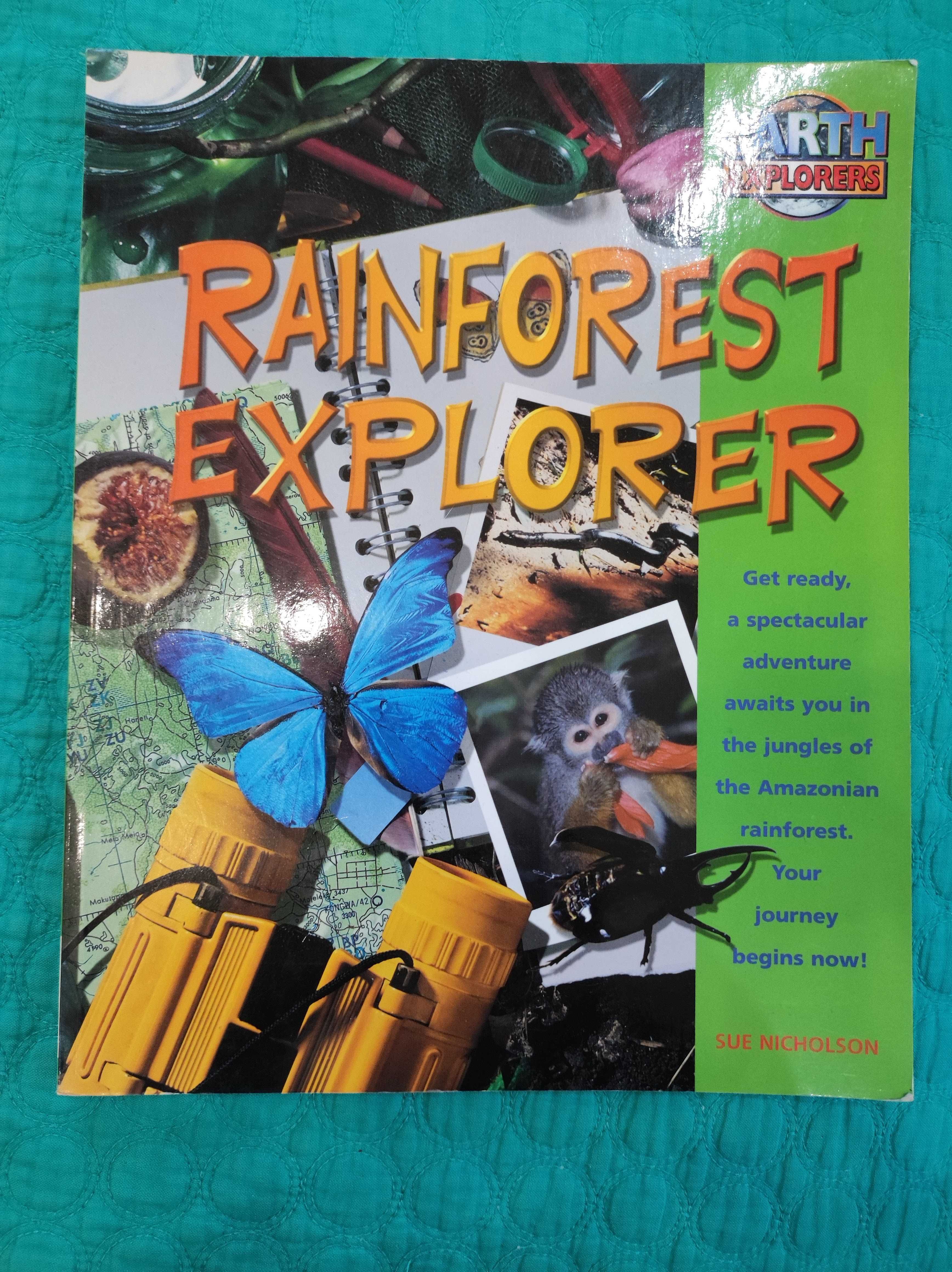 Livro Discovery Kids - "Rainforest Explorer" (portes incluídos)