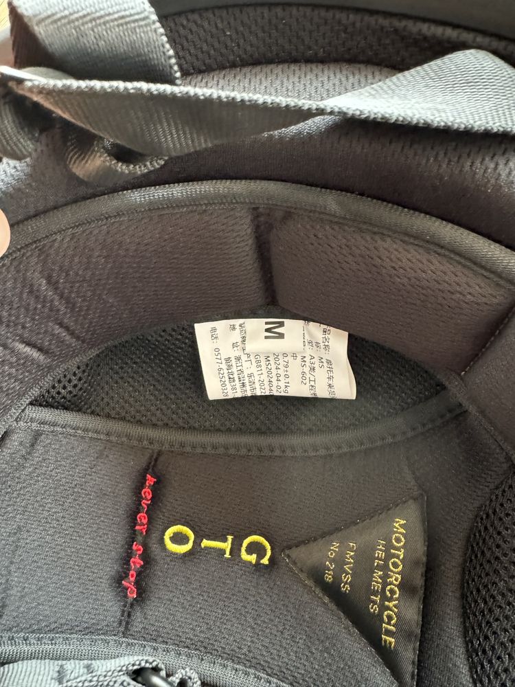 Capacete vintge mota Size M