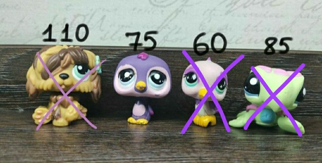 Lps littlest pet shop лпс собаки пташки феї