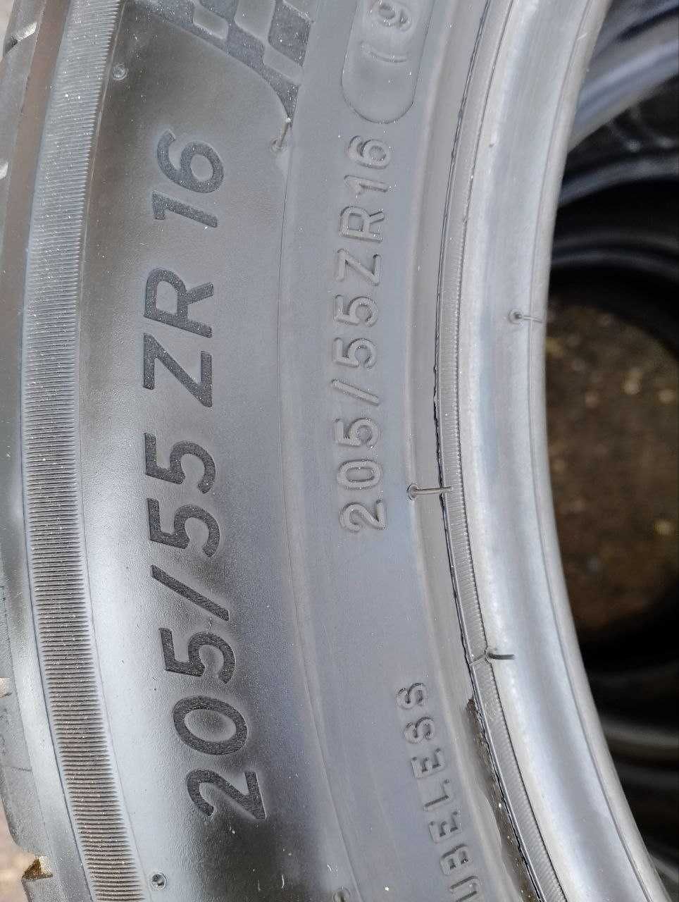 Продам комплект шин Michelin Pilot Sport 4 205/55 R16 91Y 2023 года