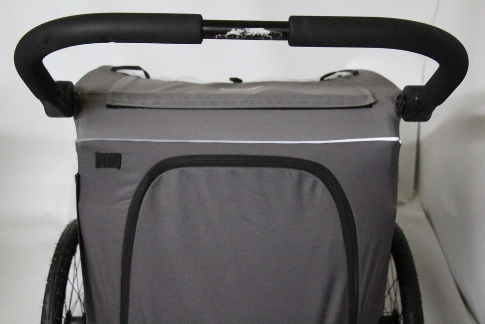 Przyczepka rowerowa dla dzieci Hauck Dryk Duo 2w1 Jogger wózek