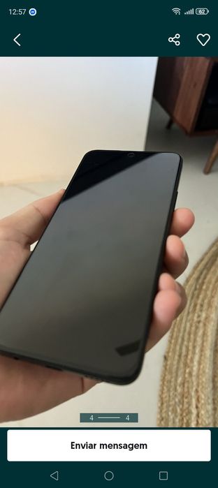 Honor 90 Smart 5g c/novo capa e película sem riscos ou anomalias