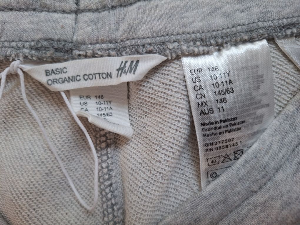 Spodenki krótkie sportowe causal dla chłopca H&M 146/152 158