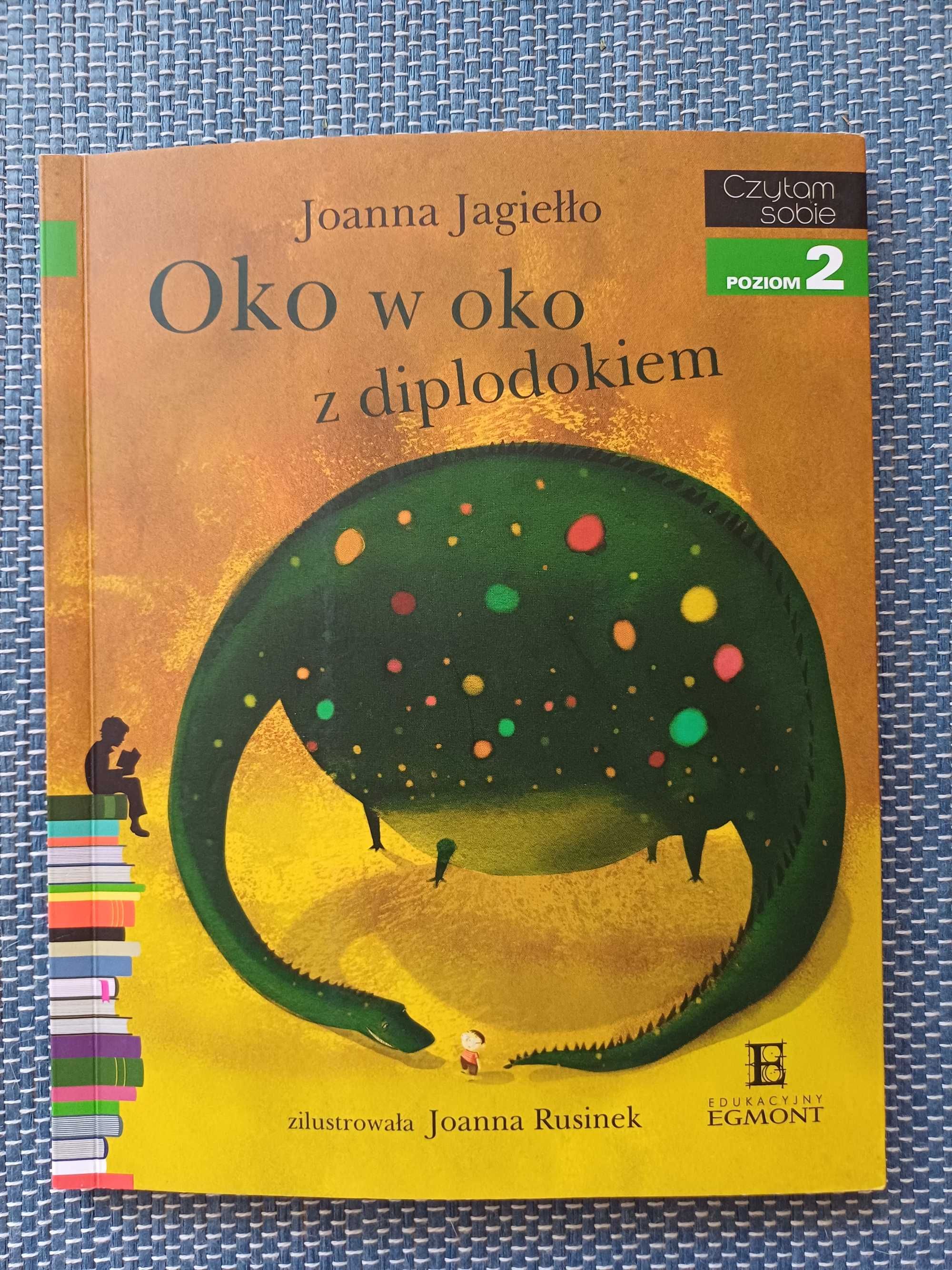 Joanna Jagiełło Oko w oko z diplodokiem czytam sobie 2 charytatywnie