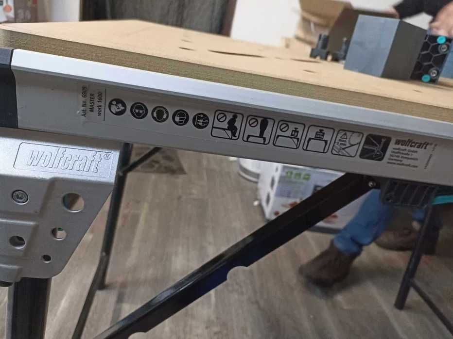 Wolfcraft stół roboczy Master Work 1600