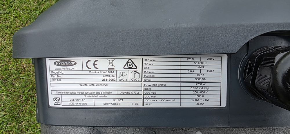 Falownik Fronius Primo 3.0-1