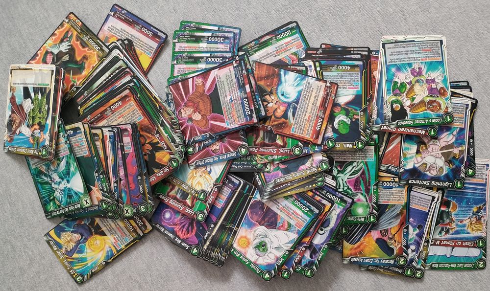 Dragon Ball Super Card Game zestaw ponad 900 kart DB DBS