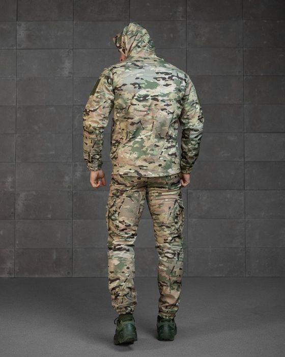 Костюм тактичний Мультикам soft shell mtk куртка та штани на осінь