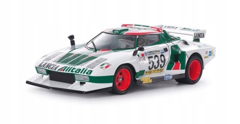 Samochód Lancia Stratos Turbo Tamiya 25210 model 1:24