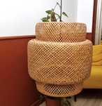 lampa rattan Ikea SINNERLIG
