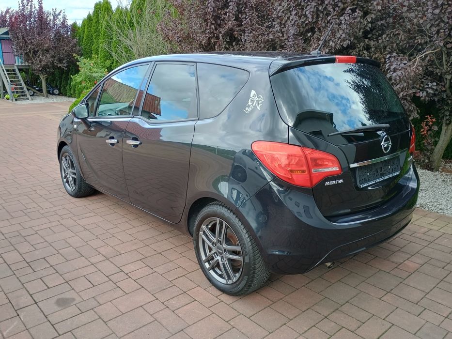 Opel Meriva B 2012r 1,4 120KM 120.000km ŁADNA z Niemiec CZARNY METALIK