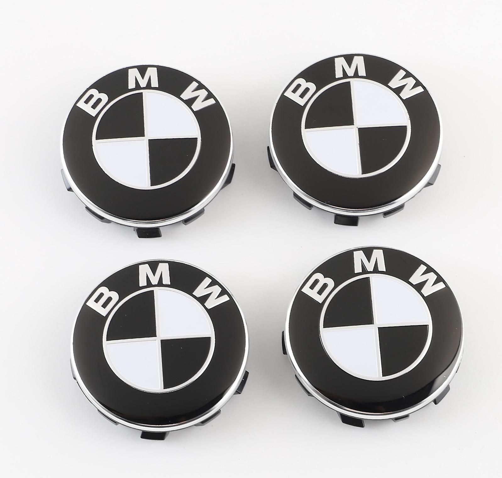 4 centros de jantes BMW / emblema capô / mala