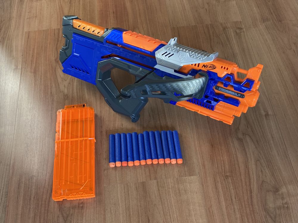 NERF ELIT mega duża kusza + 12 strzałek