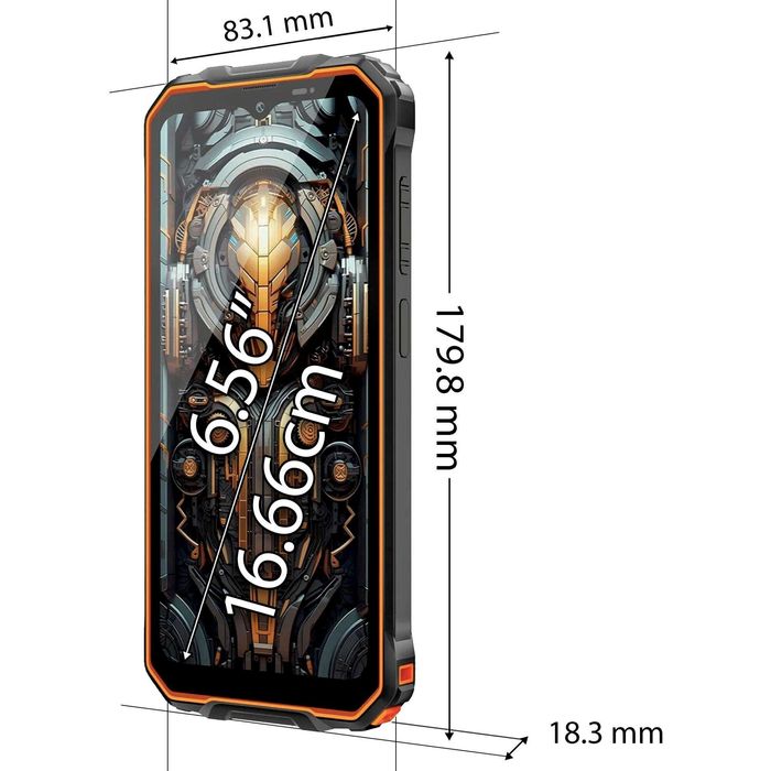 Телефон Blackview Oscal Marine 2 8Gb/256Gb 11000mAh протиударний смарт