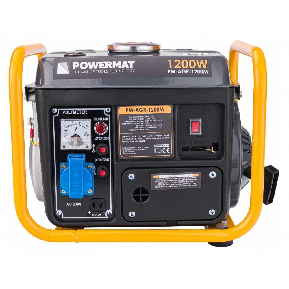 Agregat PRĄDOTWÓRCZY Generator 1200W 230V MOCNY