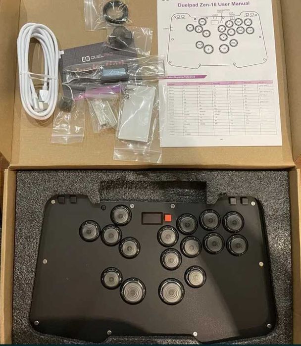 Игровые клавиатуры геймпад Duelpad Zen Ergo-split Duelpad A16 ПК PS4,5