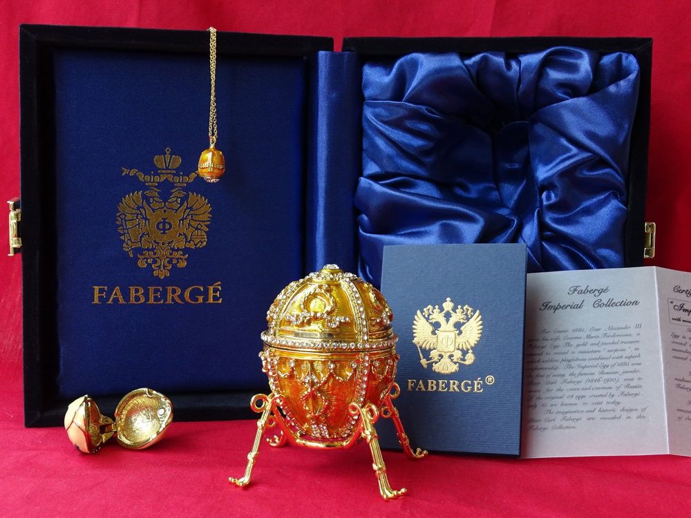 złote jajko Fabergé
