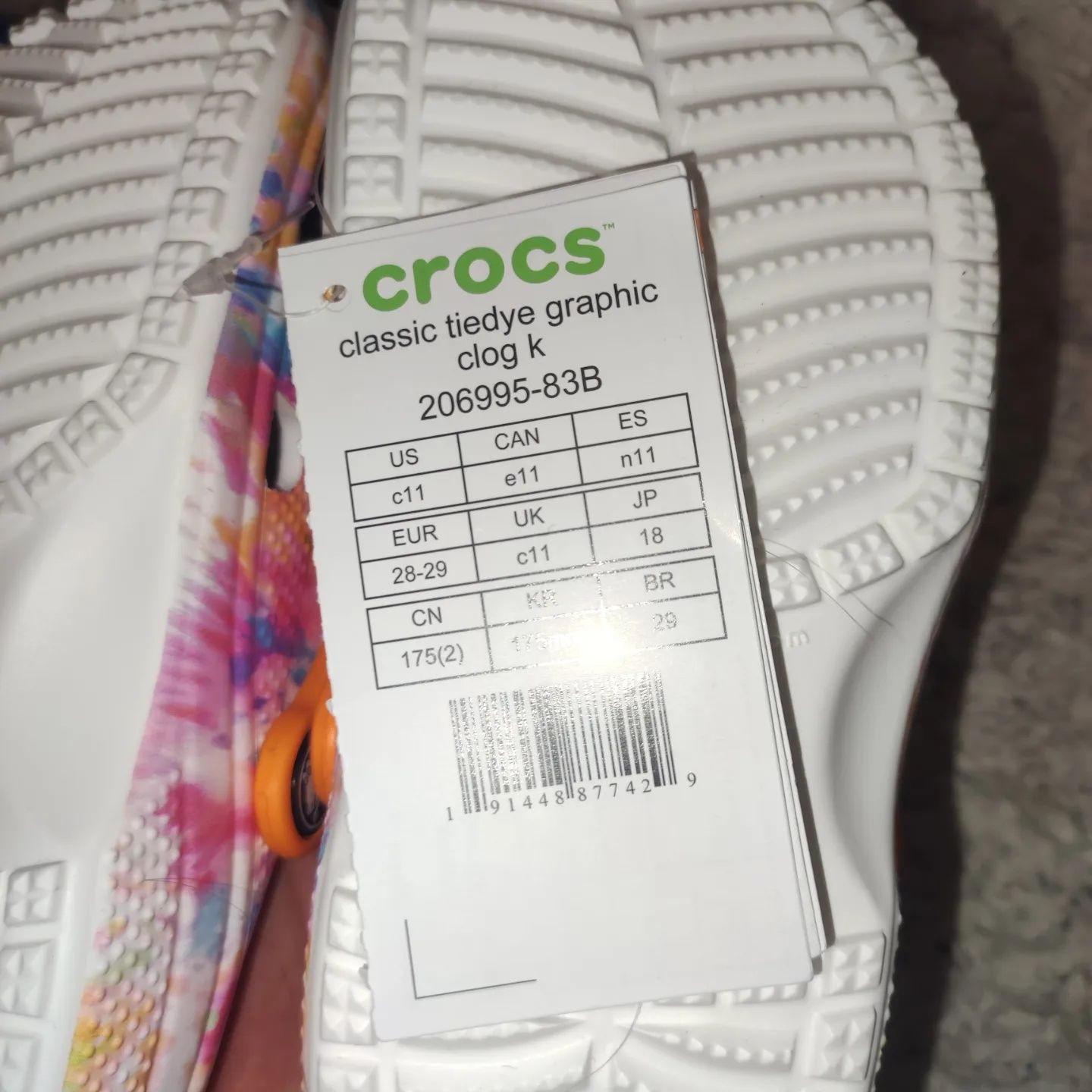 Дитячі сабо Crocs