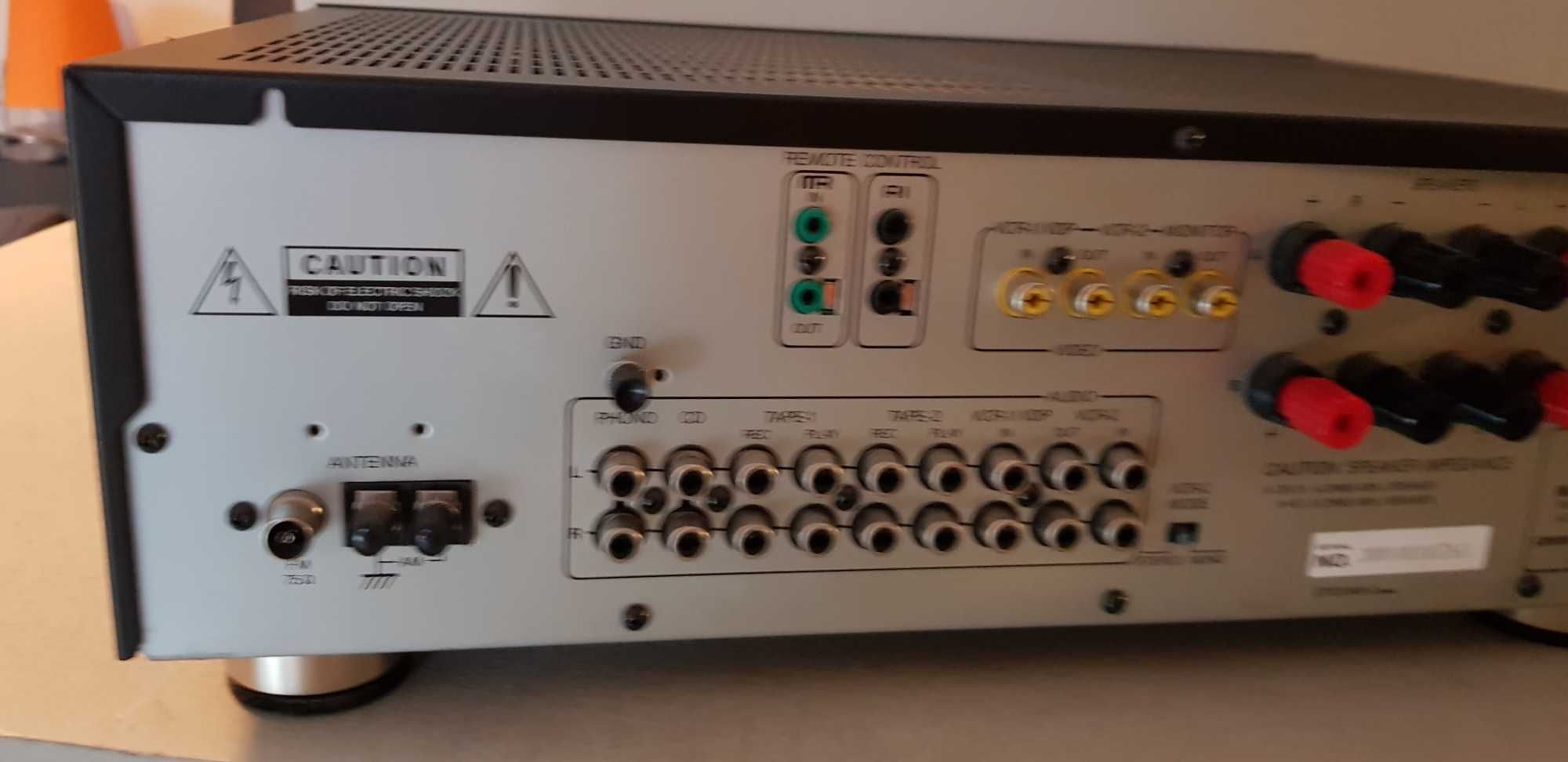 Amplituner ONKYO TX 7730 PILOT w zestawie real foto.