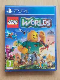 Lego Worlds - PS4 - Niewielkie uszkodzenie pudełka - Płyta doskonała