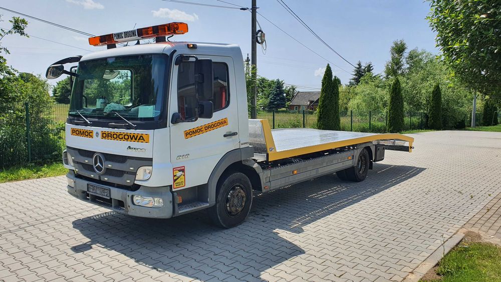 Laweta zabudowa najazd pomocy drogowej małopolska MOTO-LUK