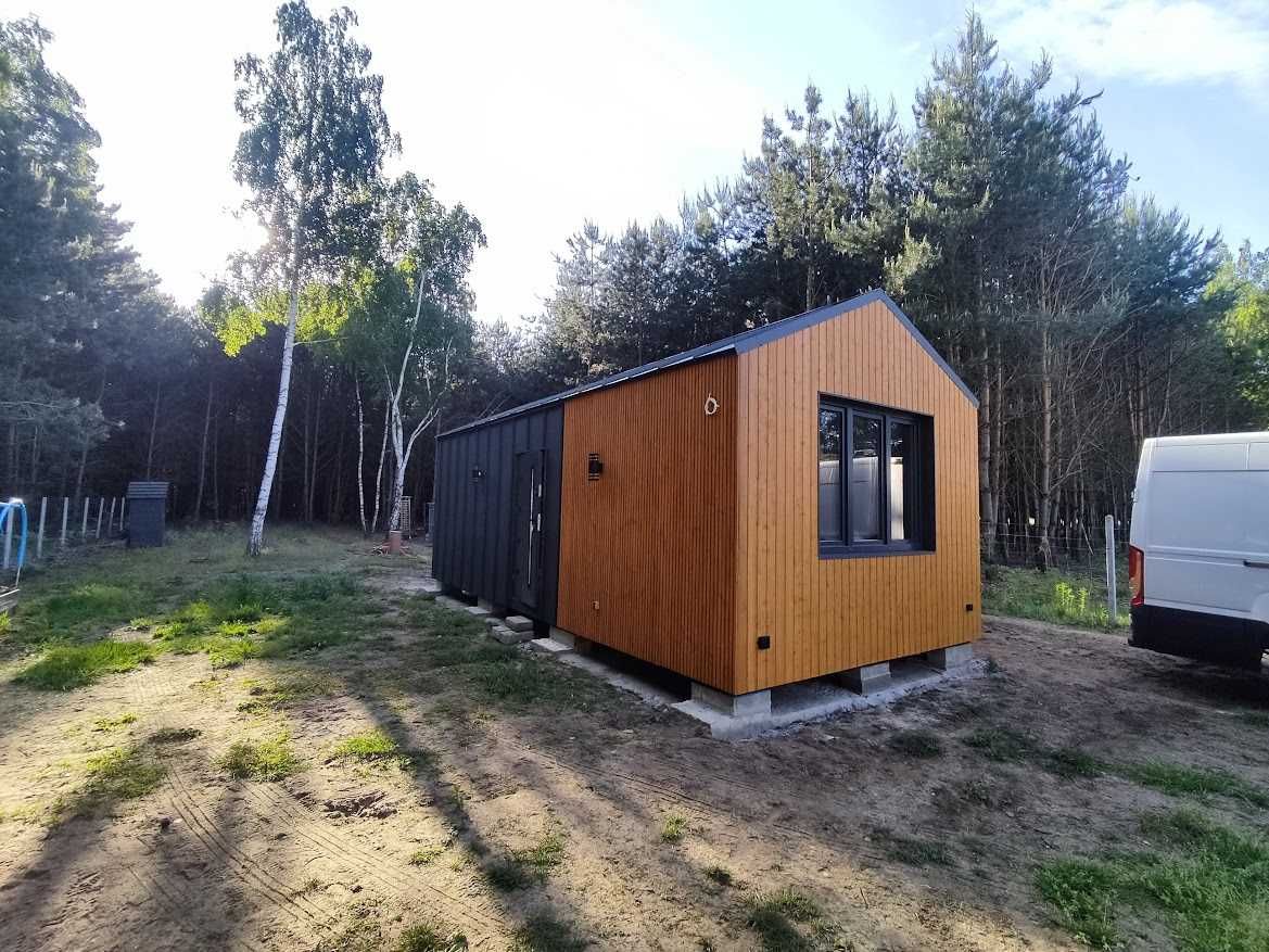 Domek modułowy całoroczny bez pozwolenia gotowy do podłączenia 35m2