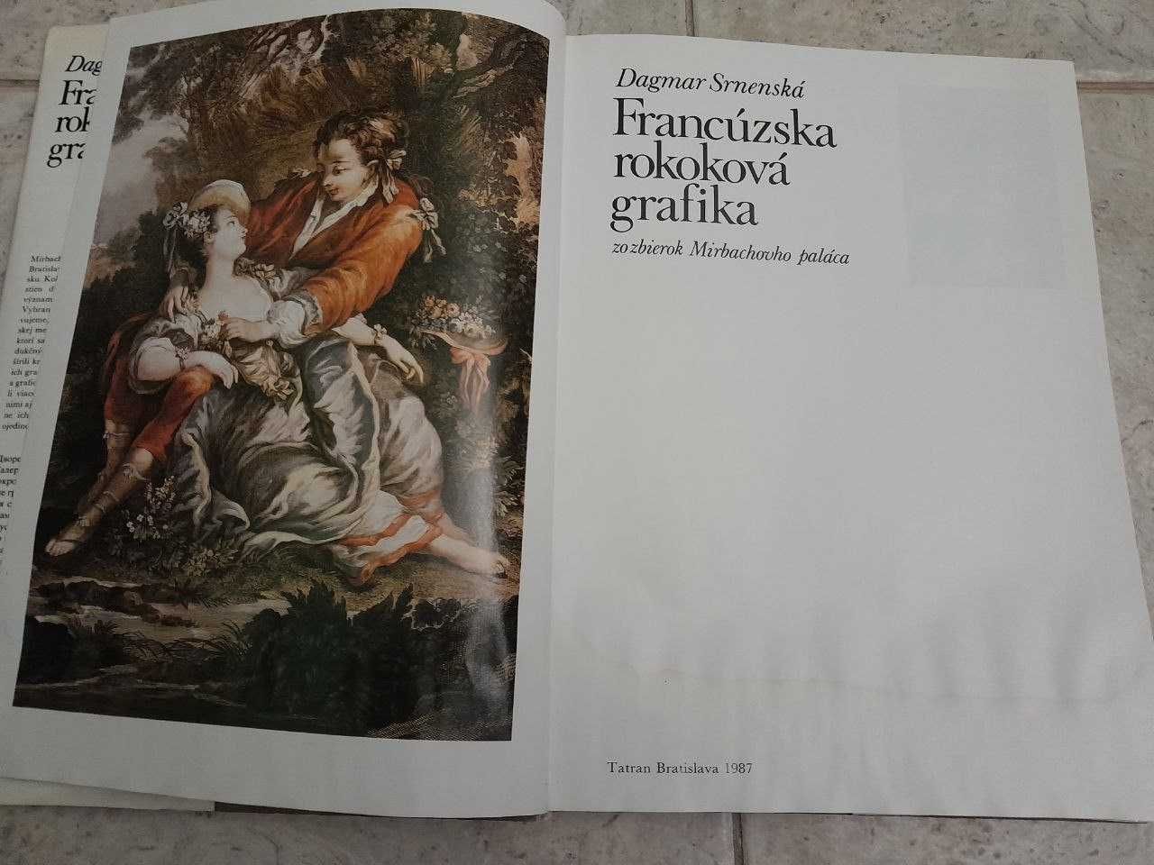 Альбом "Francuzska rokokova grafika"Дворец Мирбаха