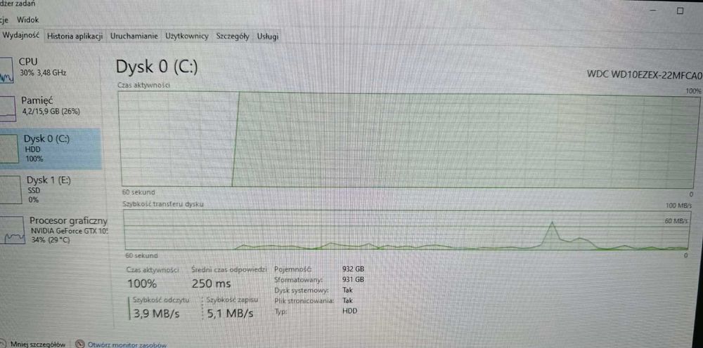 Komputer Gamingowy MSI GTX1050Ti, i5-8400 2.80GHz, 16GB RAM, 1TB HDD