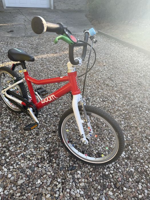 Rower woom 3 czerwony