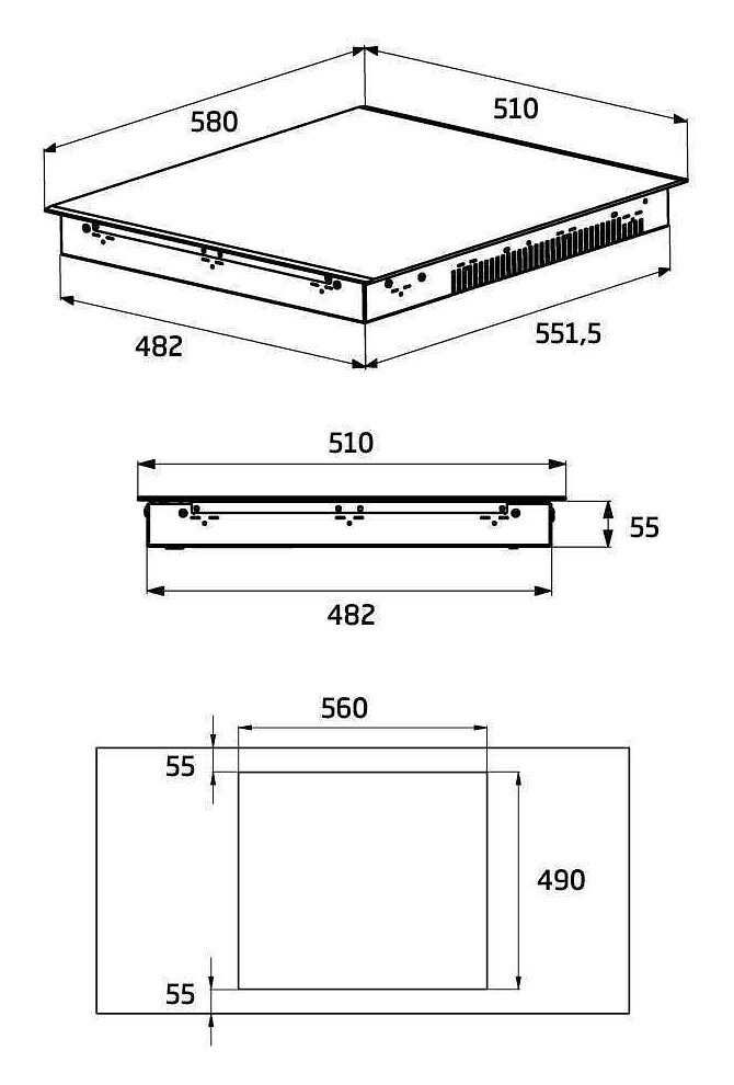 Kuchnia indukcyjna BEKO HII68600PTX