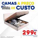 Cama de Casal Camilla c/ Estrado e Sistema Elevatório