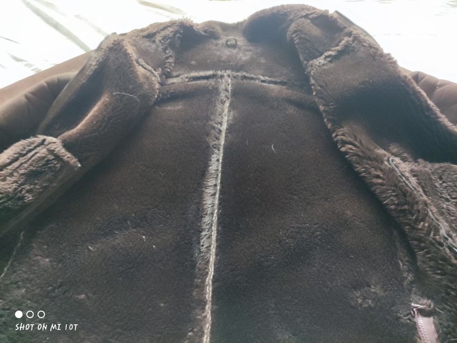 Дубленка мужская коричневая / дублянка чоловіча