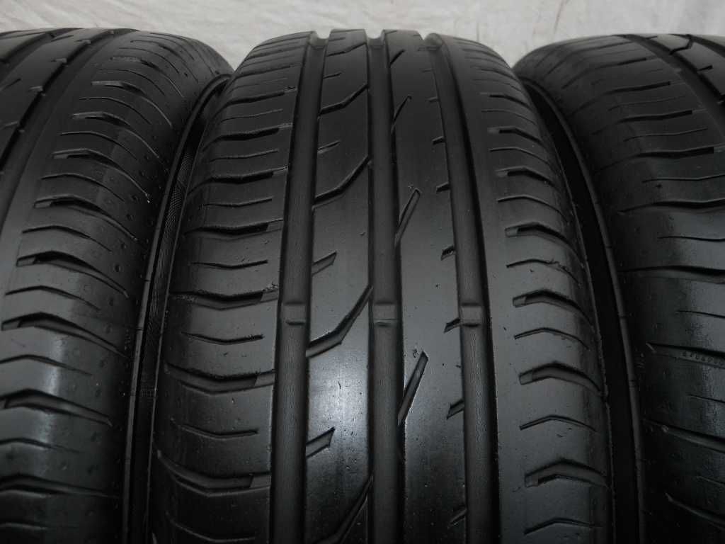 4 Opony letnie CONTINENTAL 195/65R15 91T (2x 6,5mm i 2x 6mm)