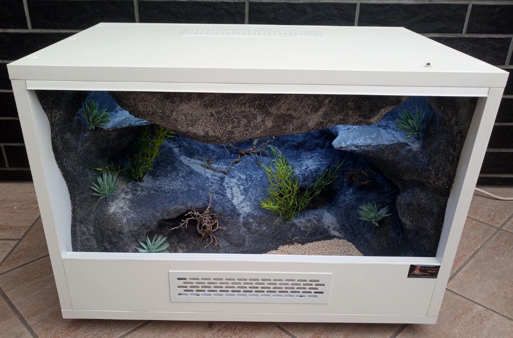 Terrarium nr125 60/40/40 pustynne dla gekona lamparciego NA ZAMÓWIENIE