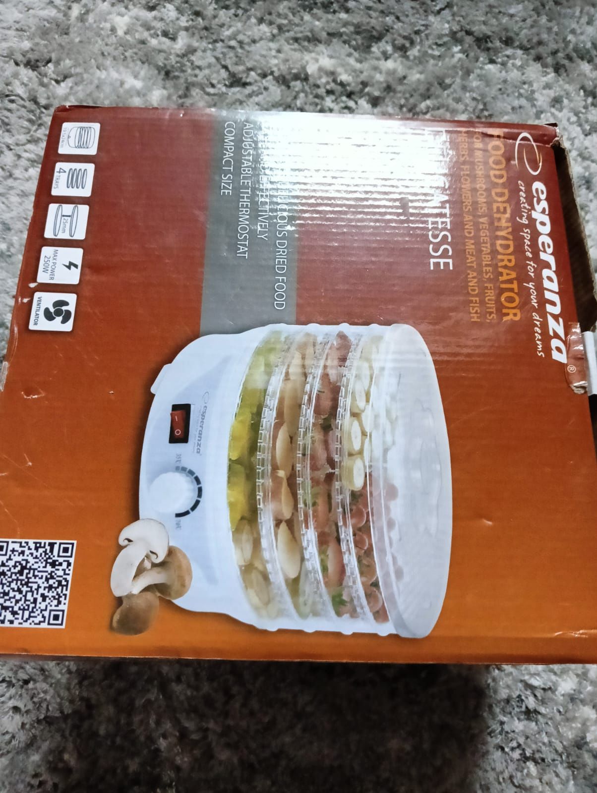 Suszarka do owoców i grzybów
