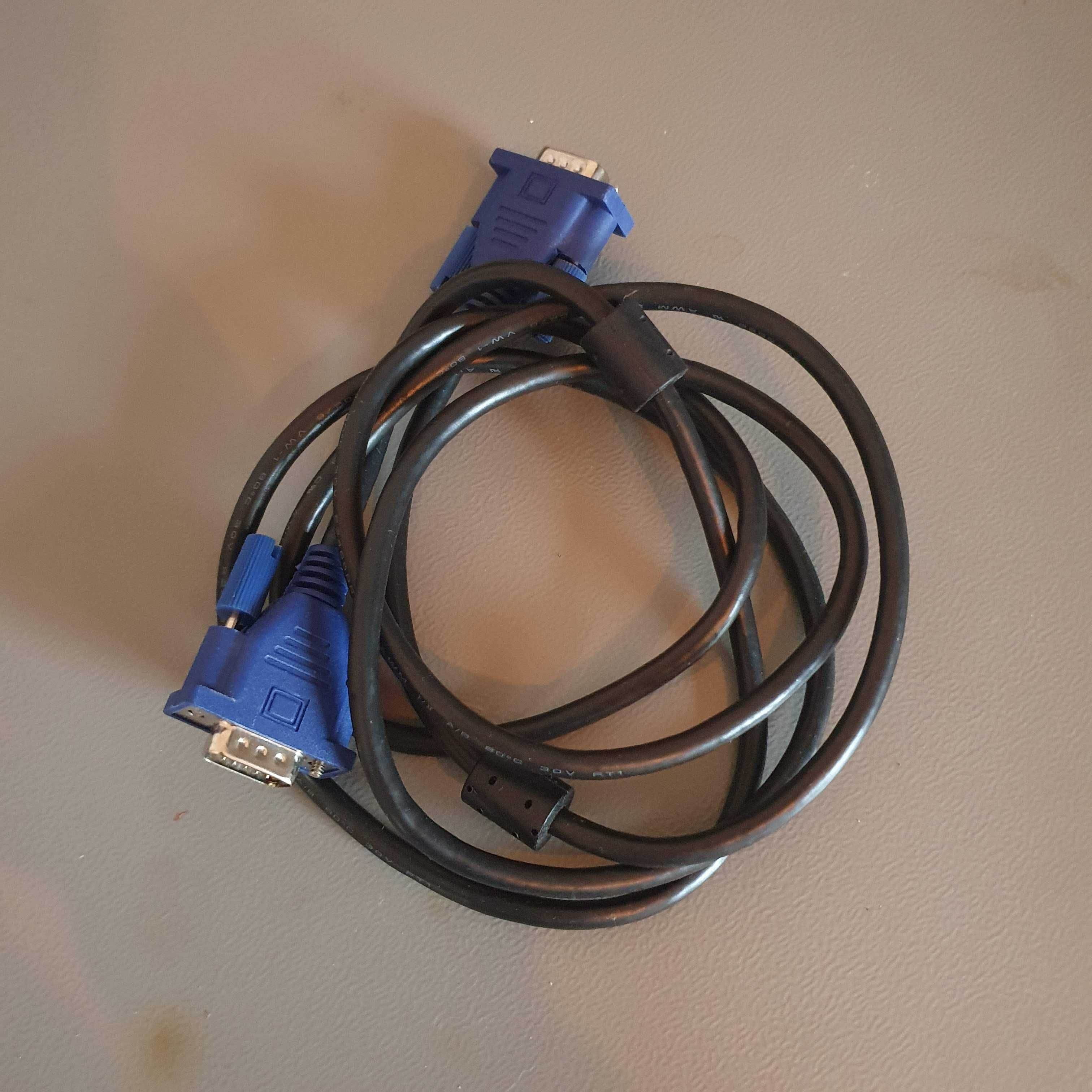 Kabel do monitora VGA ok. 1,50 m