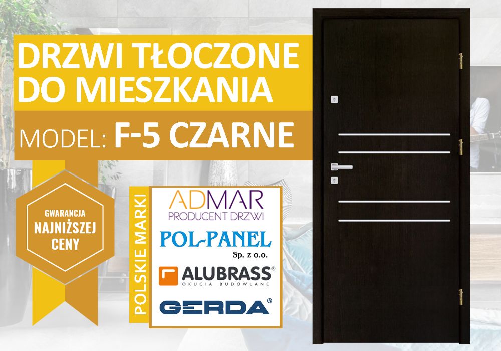 Drzwi wejściowe do mieszkań w bloku BEZ UKRYTYCH KOSZTÓW z montażem !