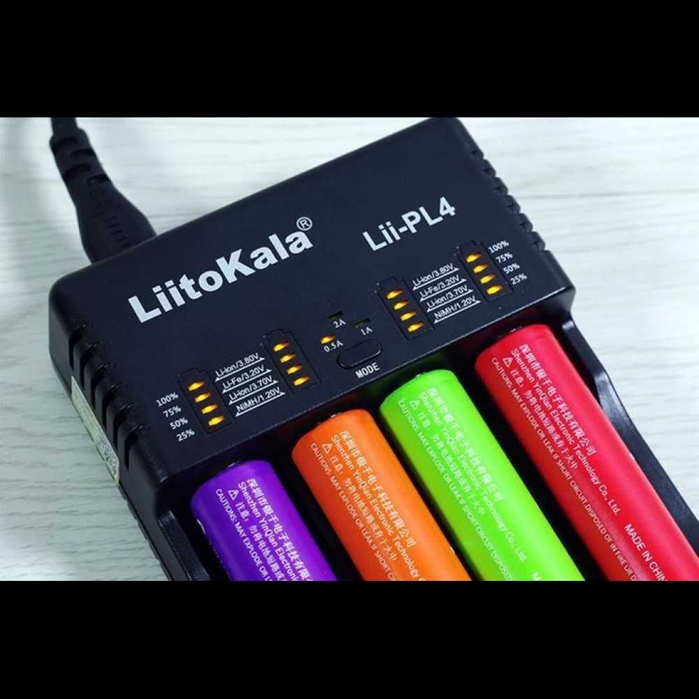Зарядное устройство LiitoKala Lii-PL4 для 4x аккумуляторов