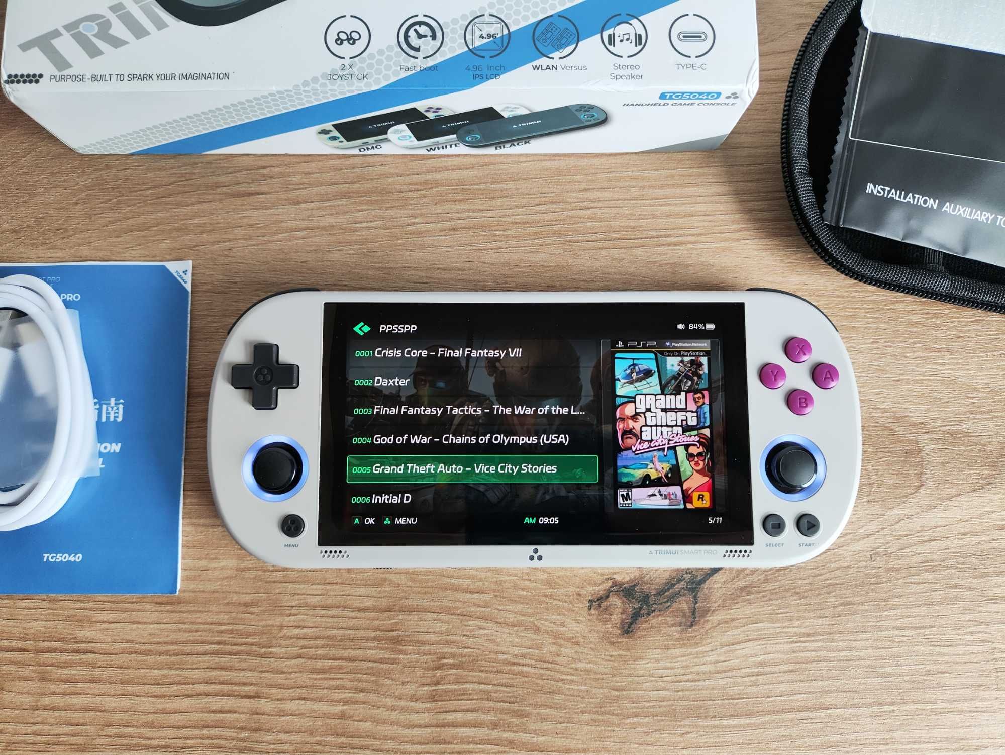 Nowa! Konsola Trimui Smart PRO z kartą 64GB + etui +szkło hartowane