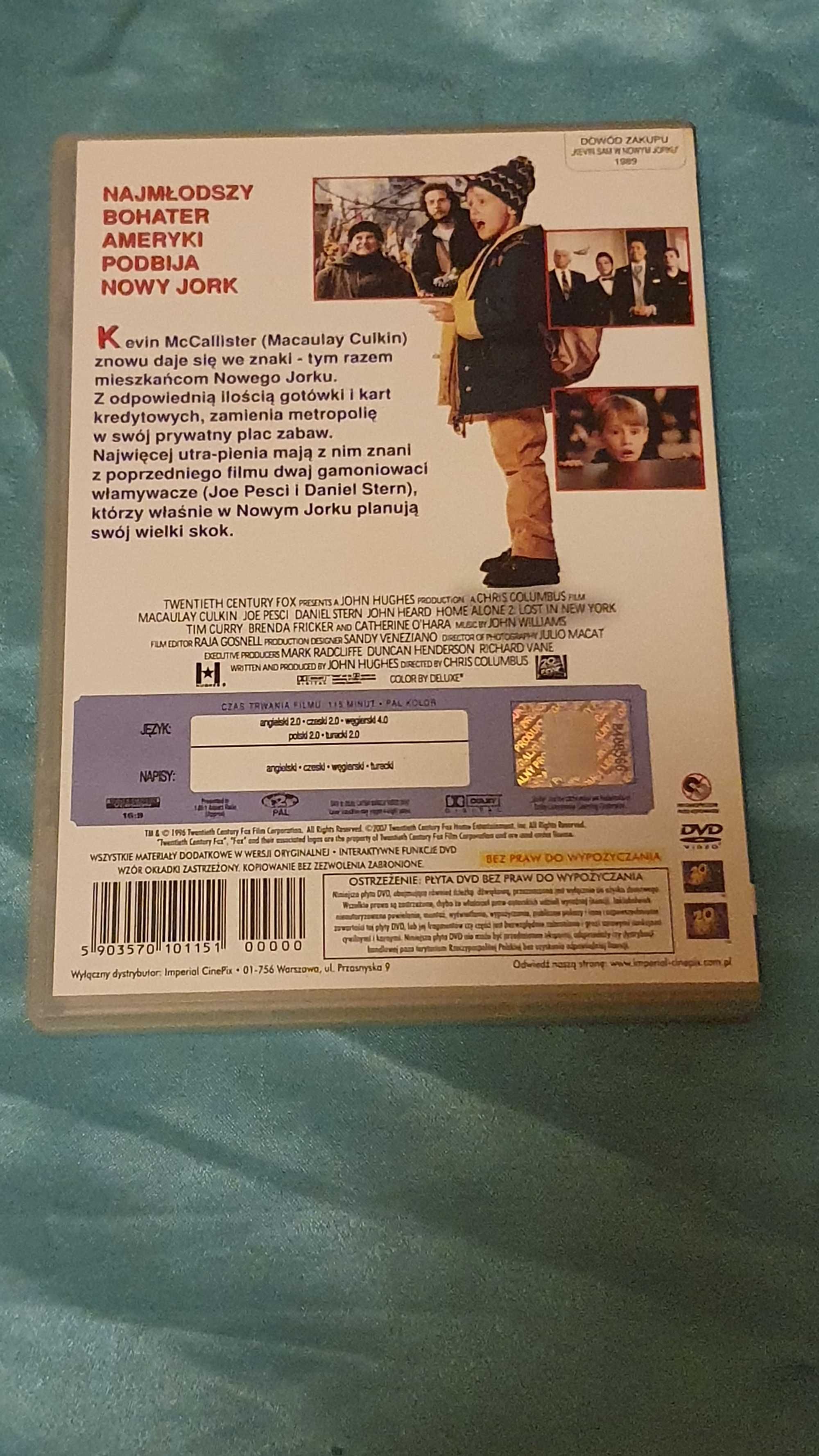 Kevin Sam w Nowym Jorku  DVD