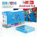 Смарт ТВ  OneTech H96 mini 6K Ultra HD TV BOX 4/128 Гб Андроид 9.0.
